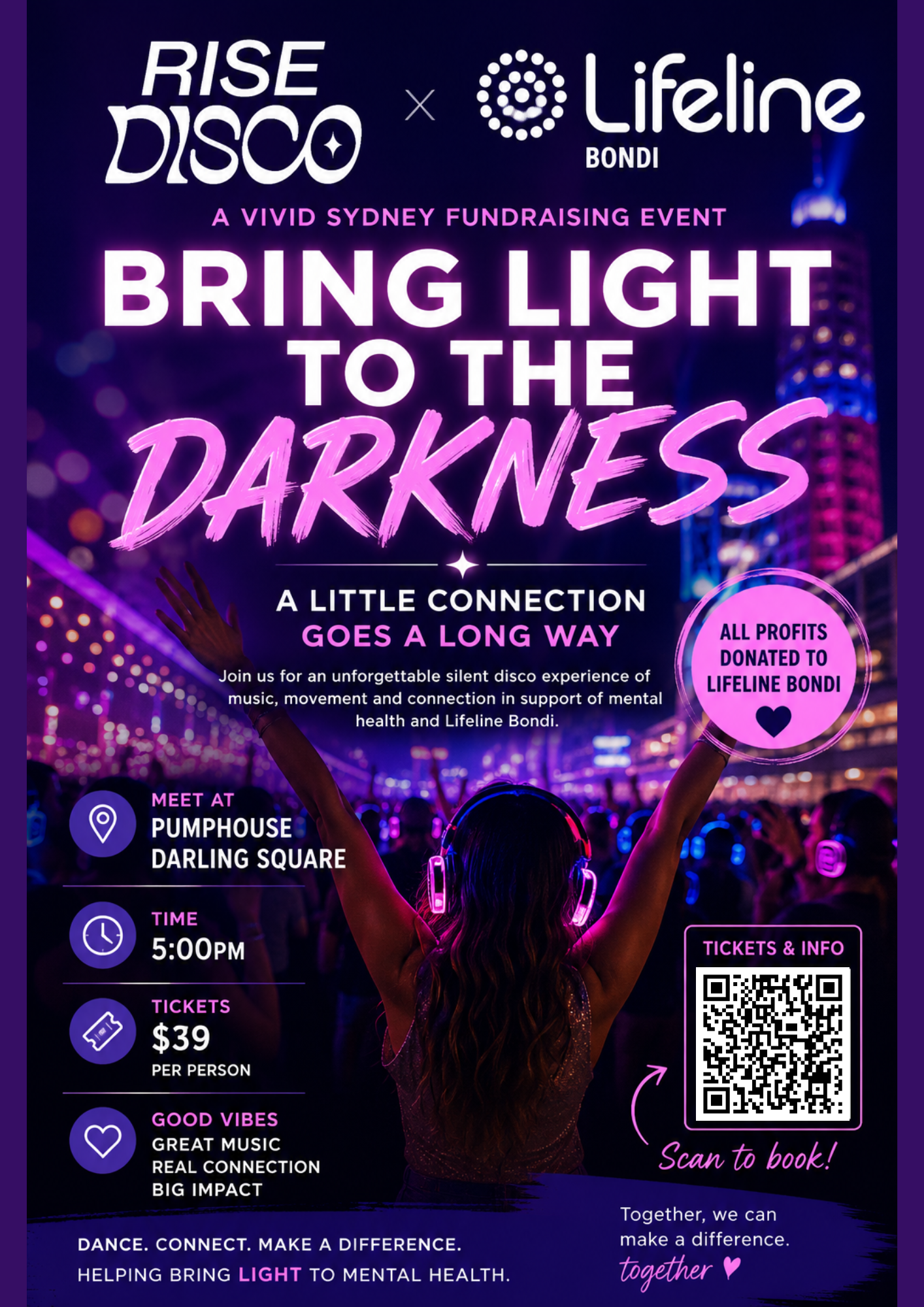 RISE DISCO x LIFELINE BONDI FUNDRAISER